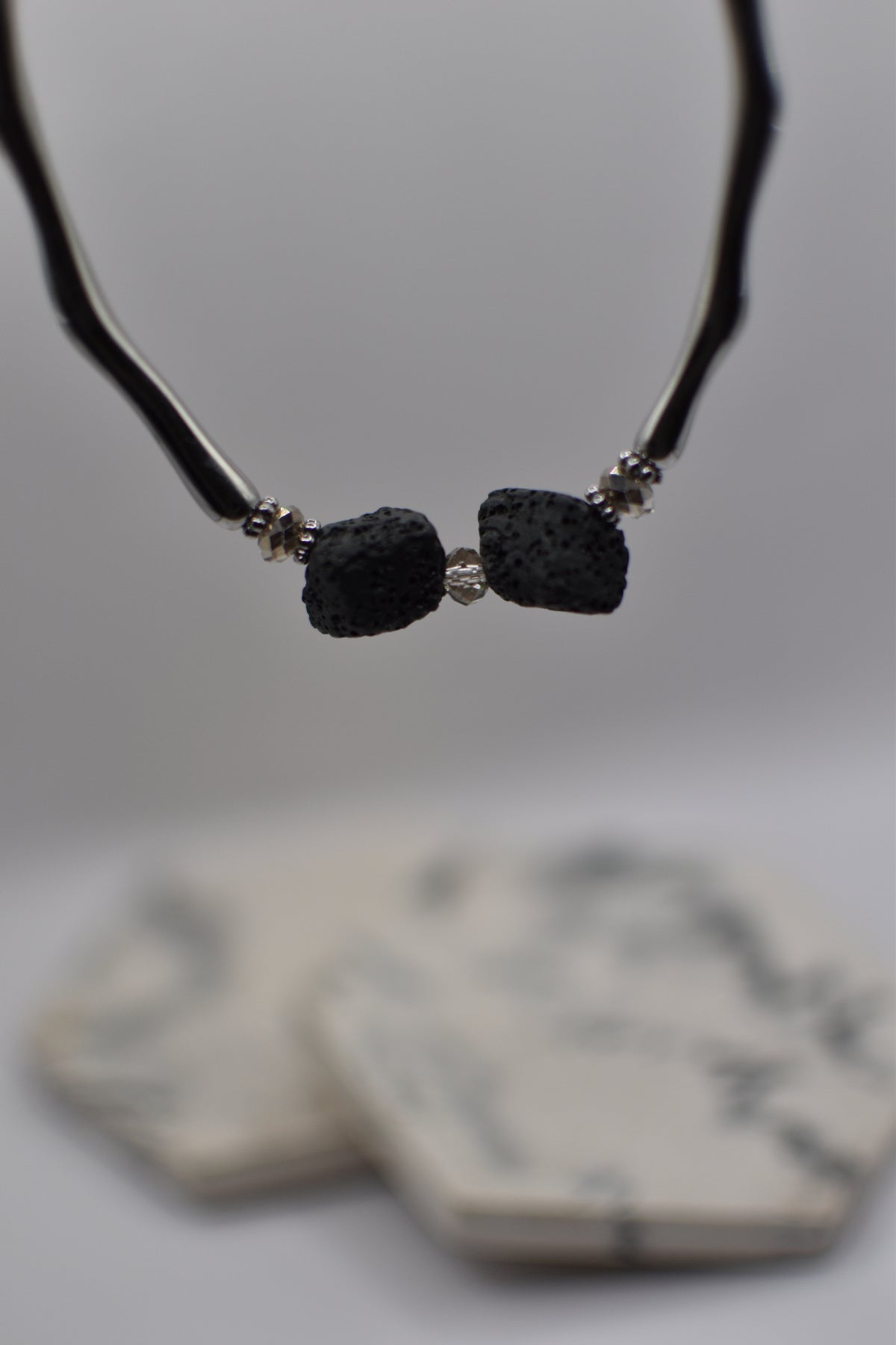 Volcanic Silver Necklace