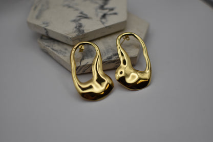 Metal Dance Earrings