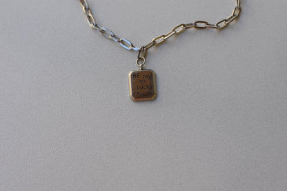 Lucky Silver Charm Necklace