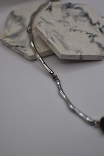 Volcanic Silver Necklace