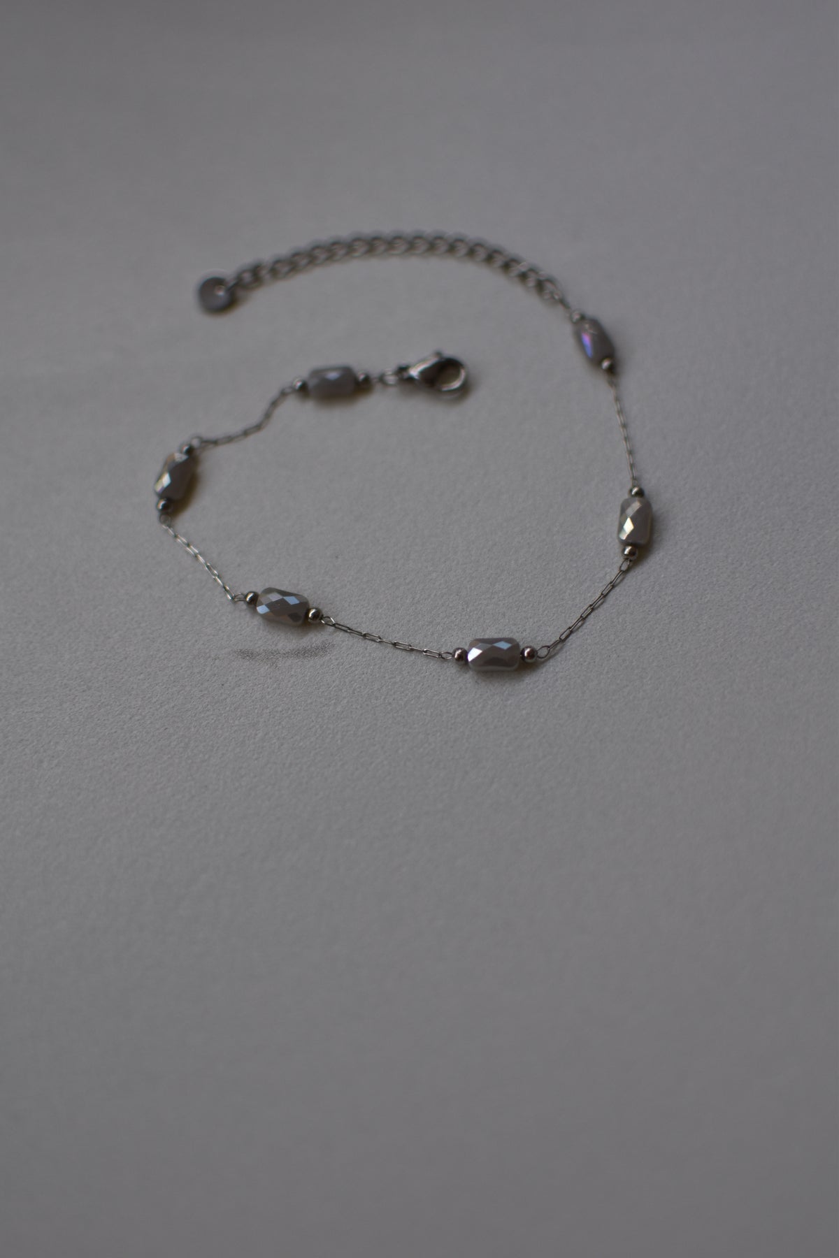 Grey Anklet