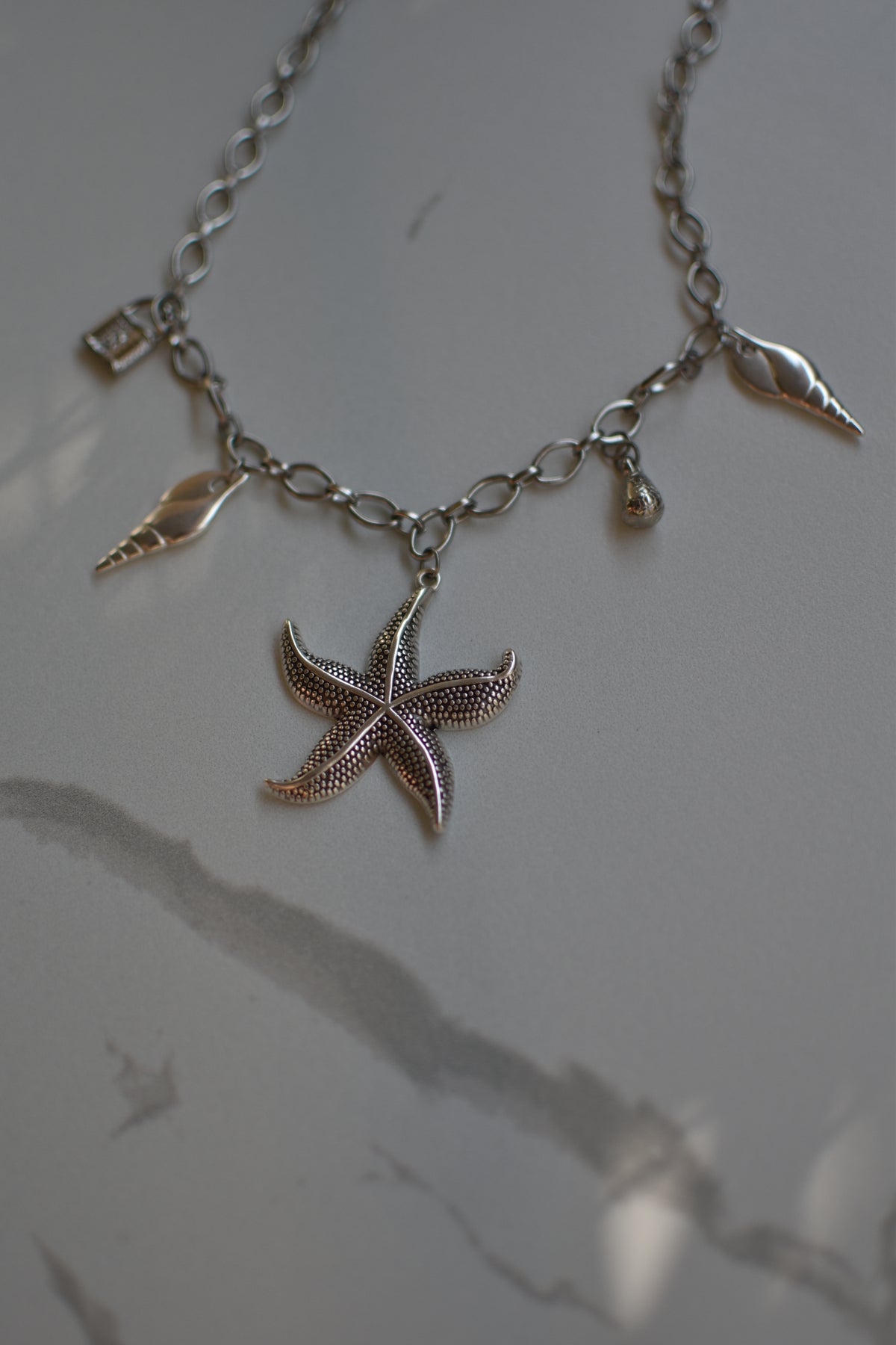 Starfish Charm Necklace