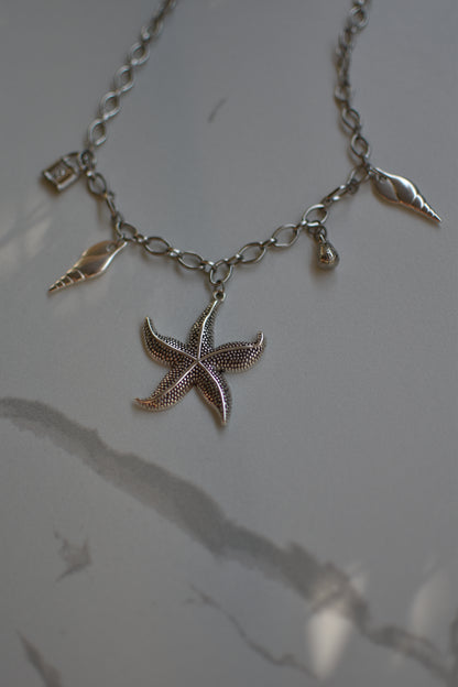 Starfish Charm Necklace