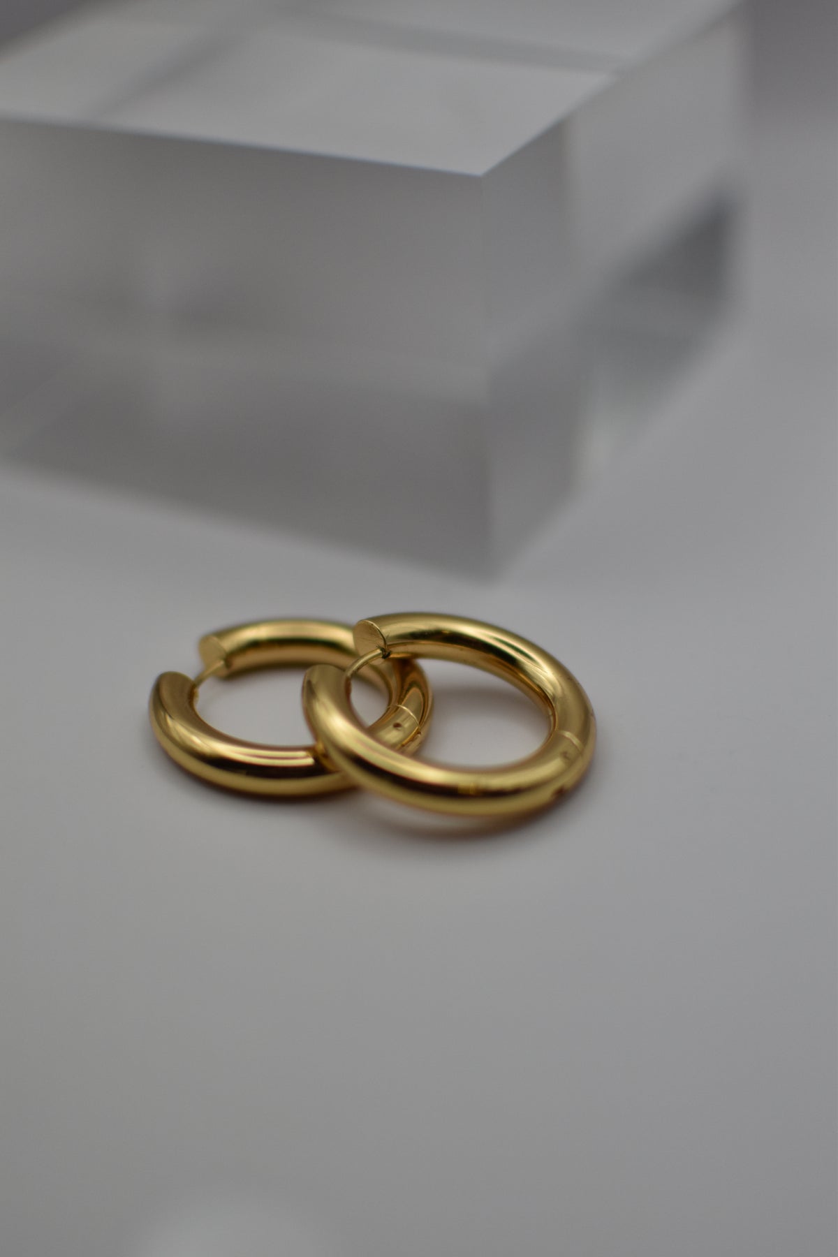 Simple Gold Earrings