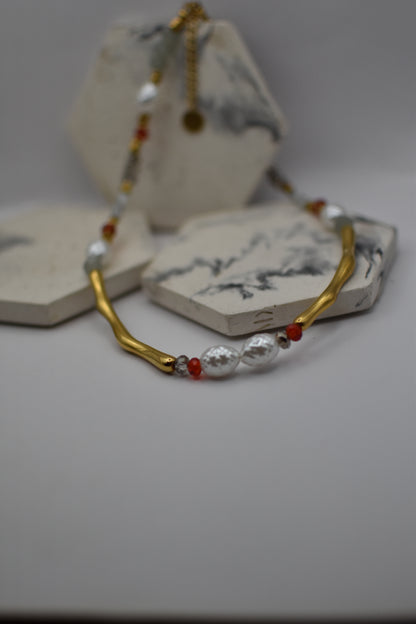 Pearl Ember Necklace
