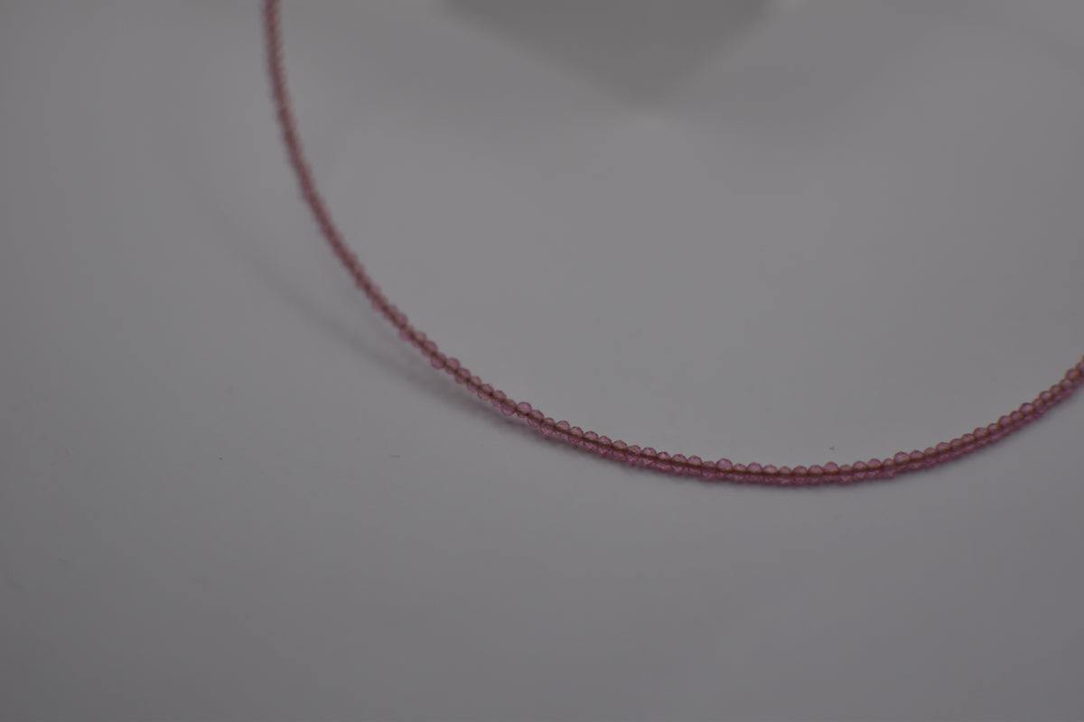 Pink Glass Necklace
