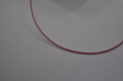 Pink Glass Necklace