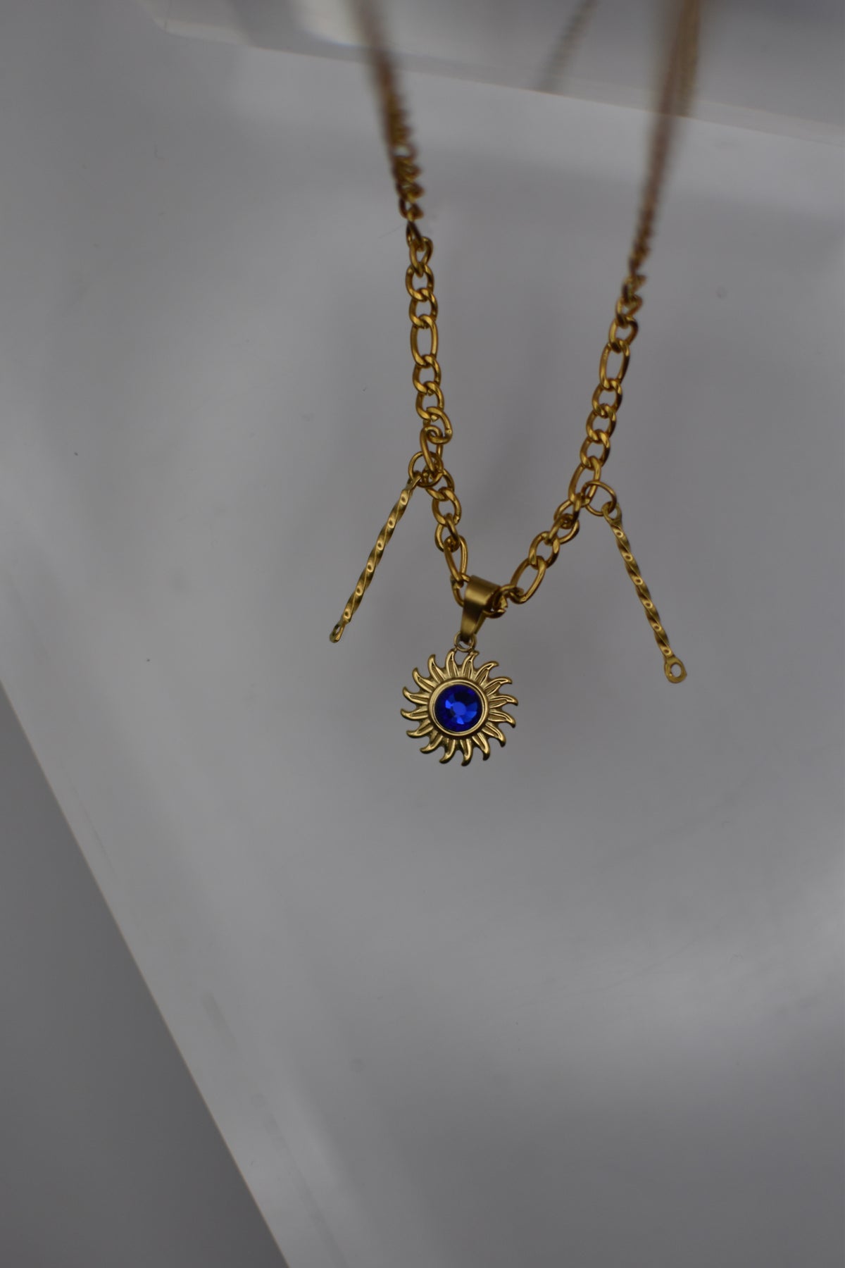 Azure Sun Necklace