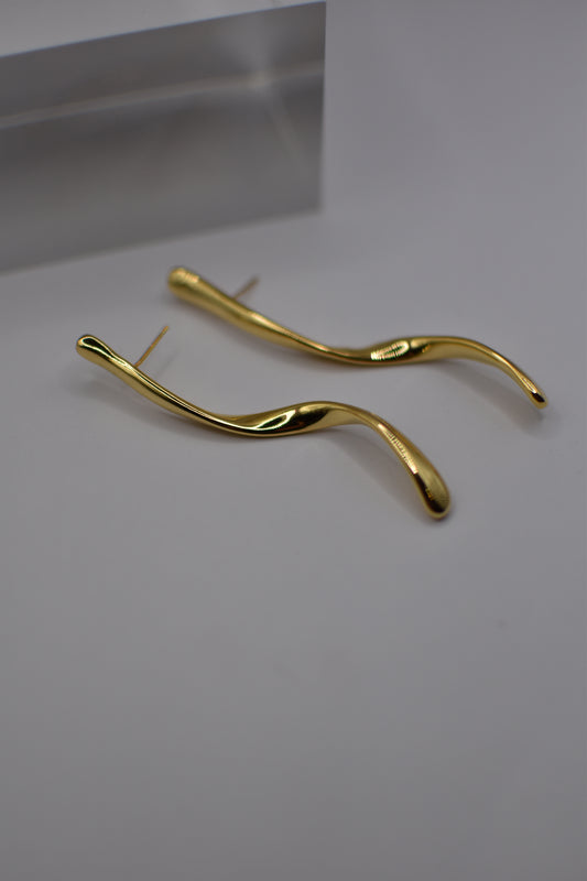 Curved Lines Gold