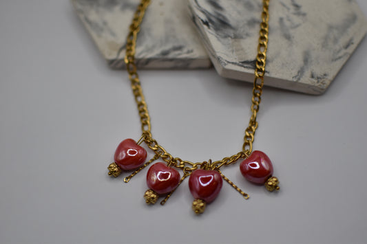 Amour Bead Necklace