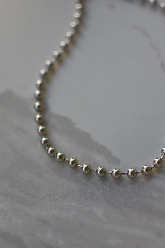 Silver Obs Necklace