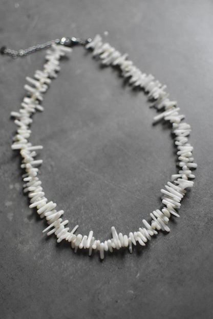 White Coral Necklace
