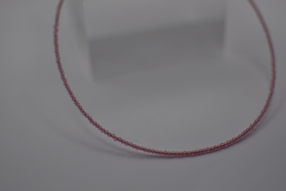 Pink Glass Necklace