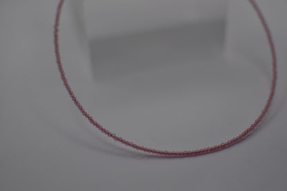 Pink Glass Necklace