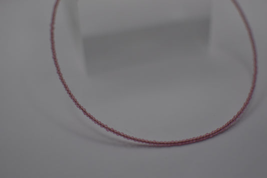 Pink Glass Necklace