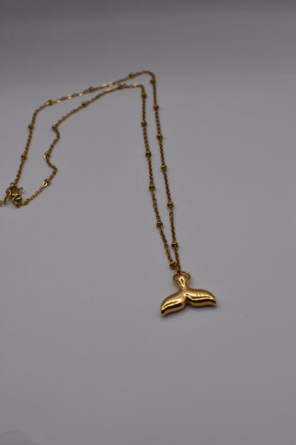 Gold Mermaid Necklace