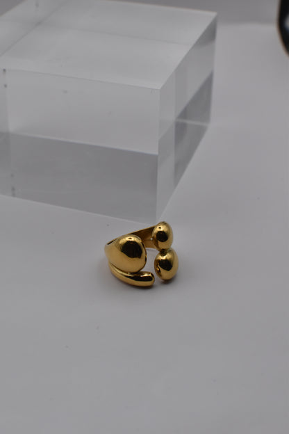Glossy Gold Ring