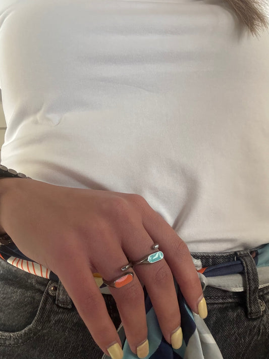 Blue Mirage Ring