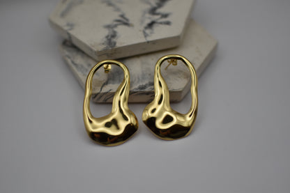 Metal Dance Earrings
