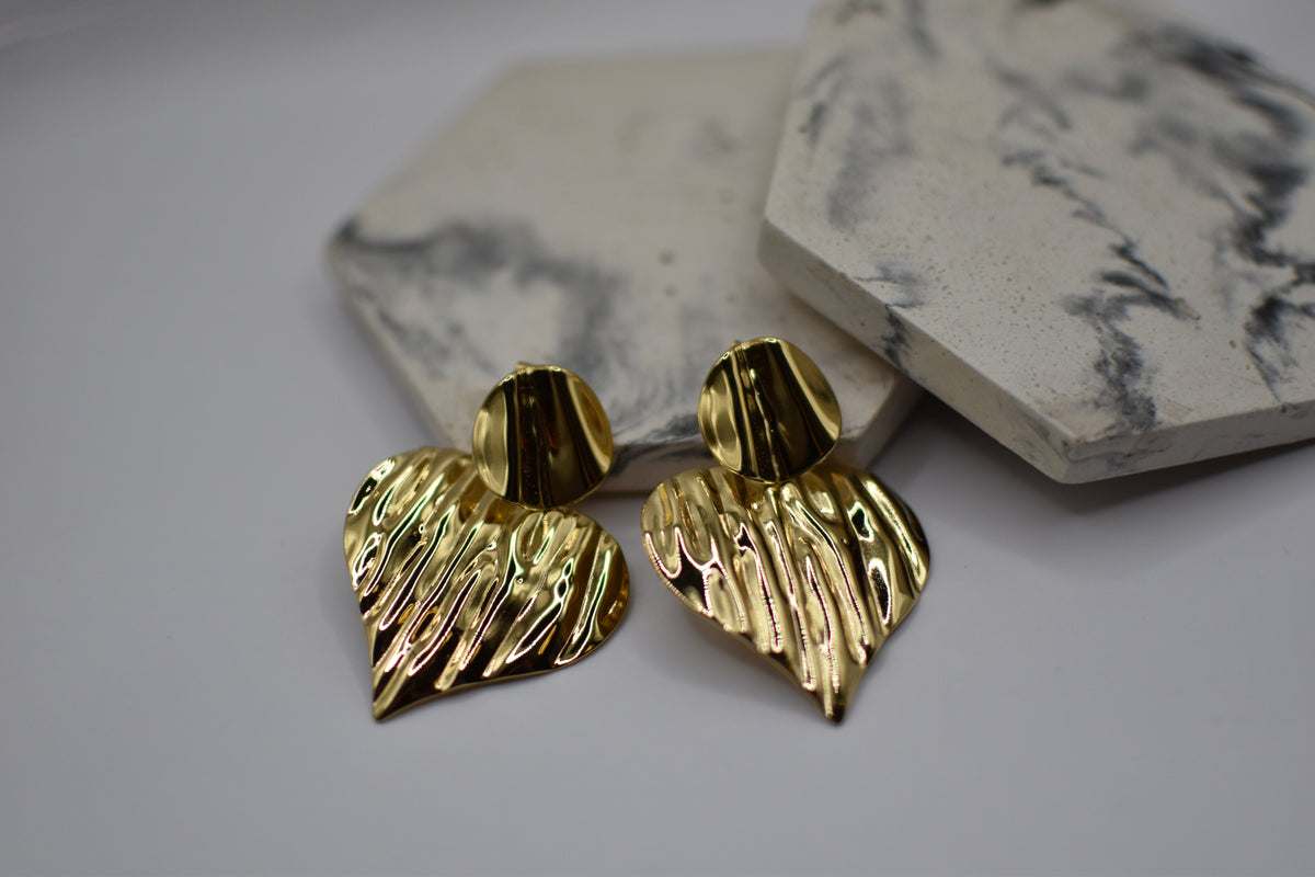 Velvet Heart Earrings