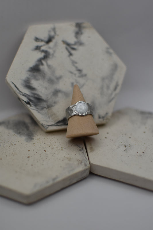 Silver Soft Circle