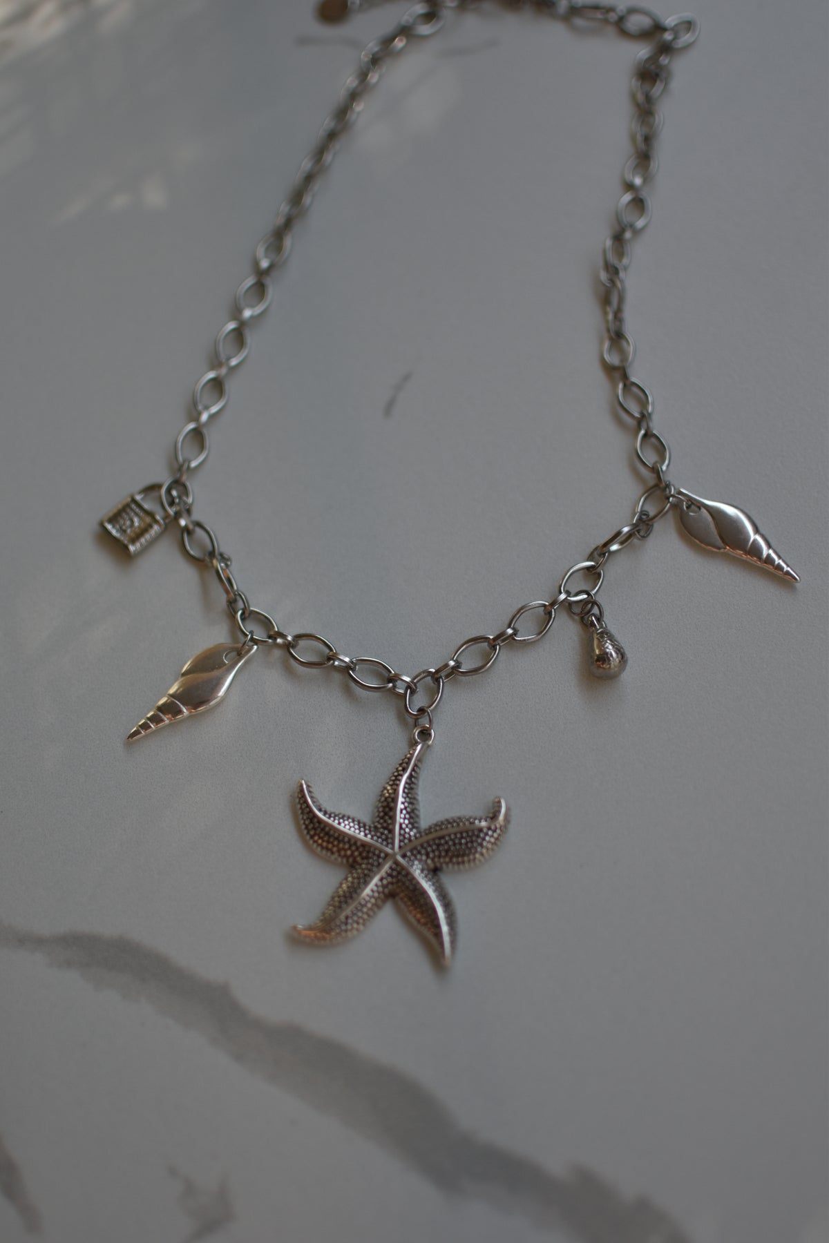 Starfish Charm Necklace
