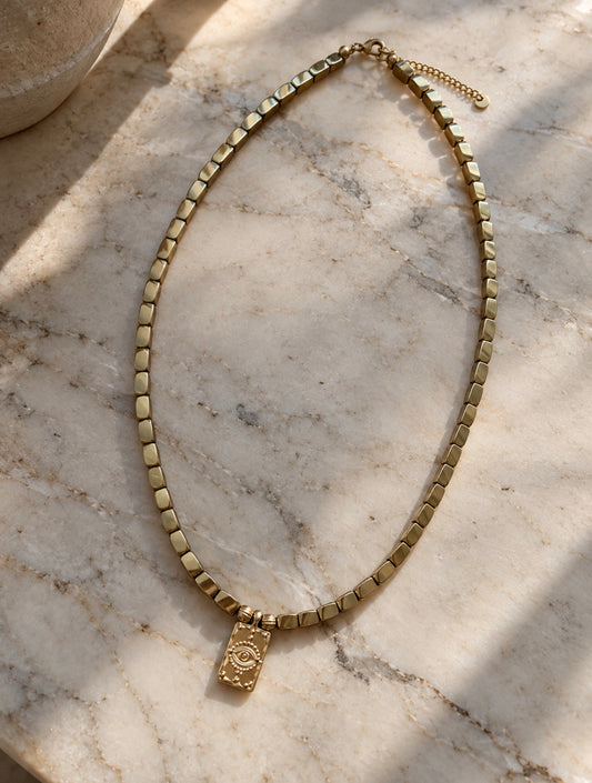 Golden Talisman Necklace