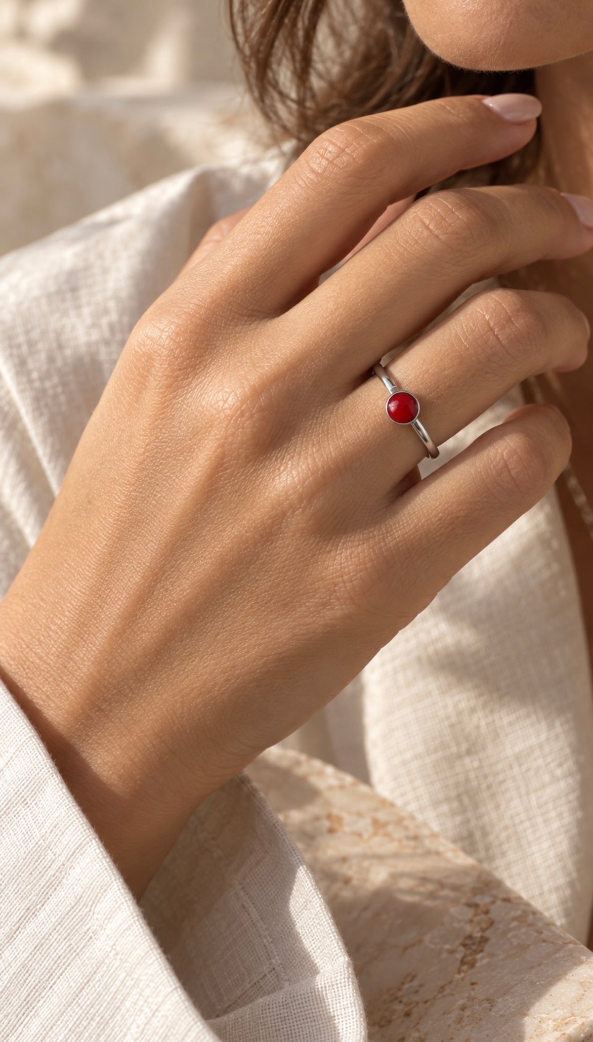 Ruby Muse Ring