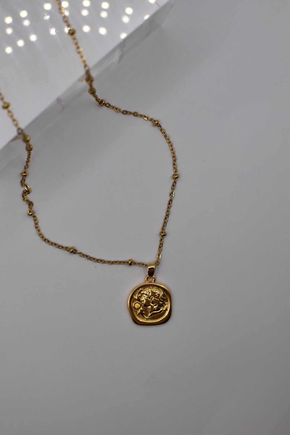 Gold Coin Necklace