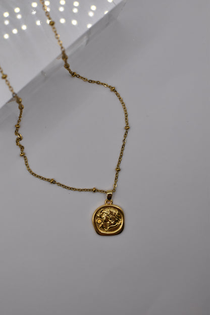 Gold Coin Necklace