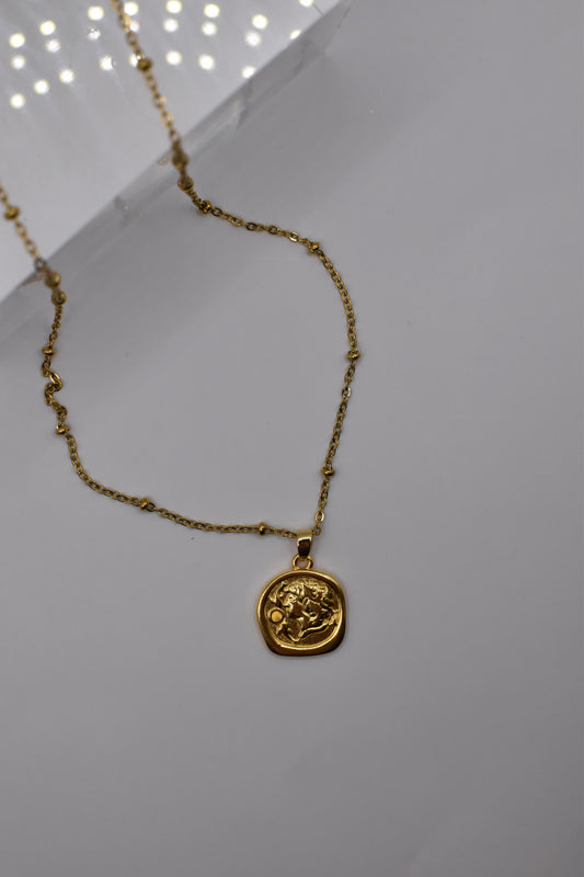 Gold Coin Necklace