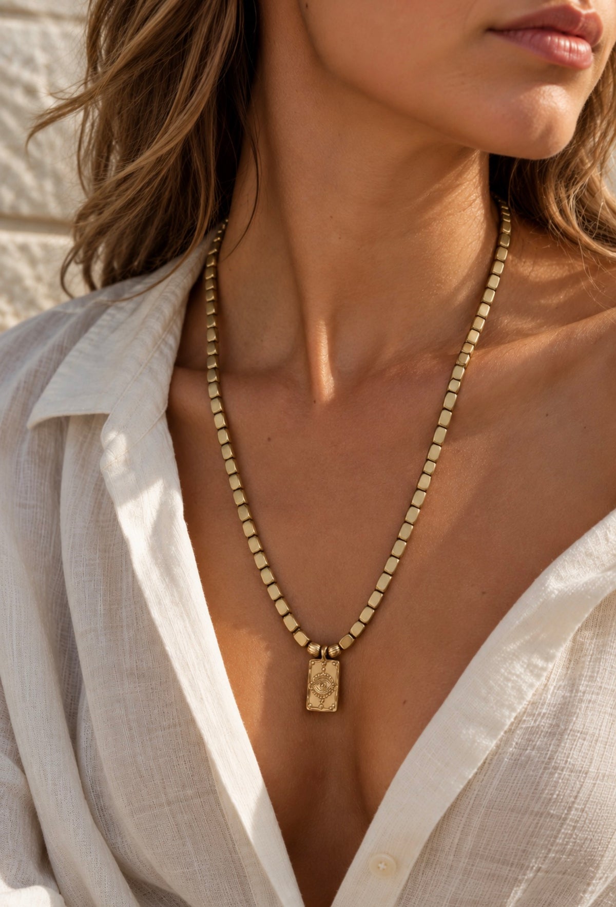 Golden Talisman Necklace