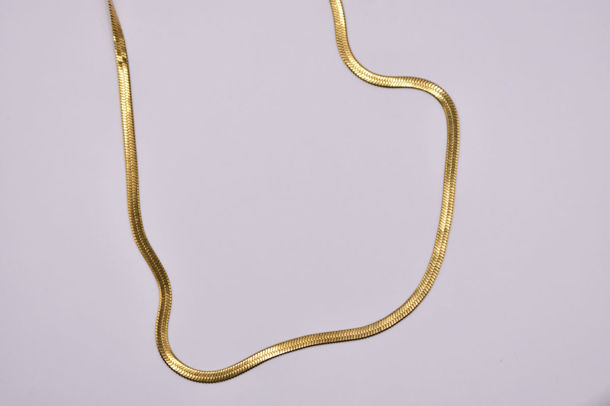 Snake Gold Chain 3mm