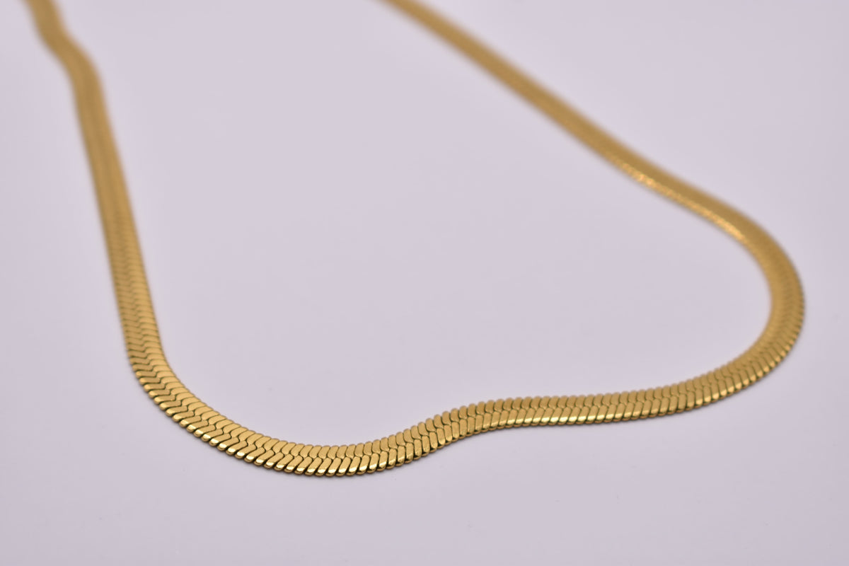 Snake Gold Chain 5mm